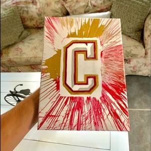Custom Spun Painting. Chose any logo you want!